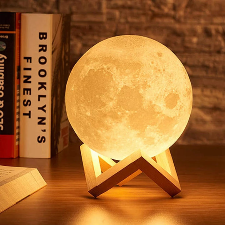 Moon & Galaxy Book LED Light