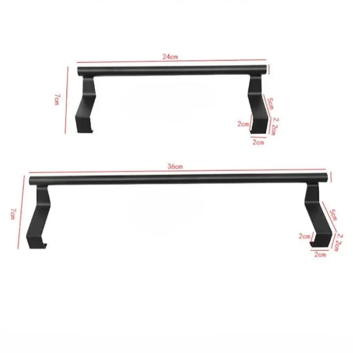 Steel towel rack for bathroom