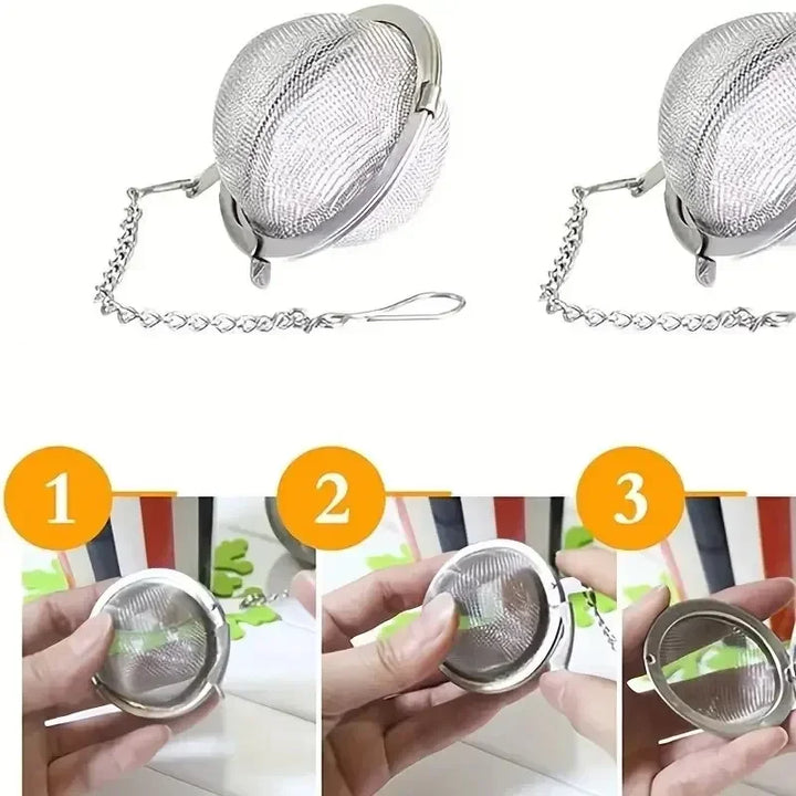 Stainless steel tea infuser