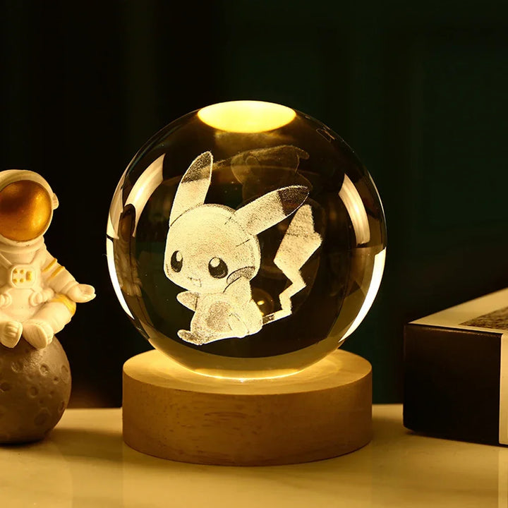 Crystal Ball Lamp Kids Characters