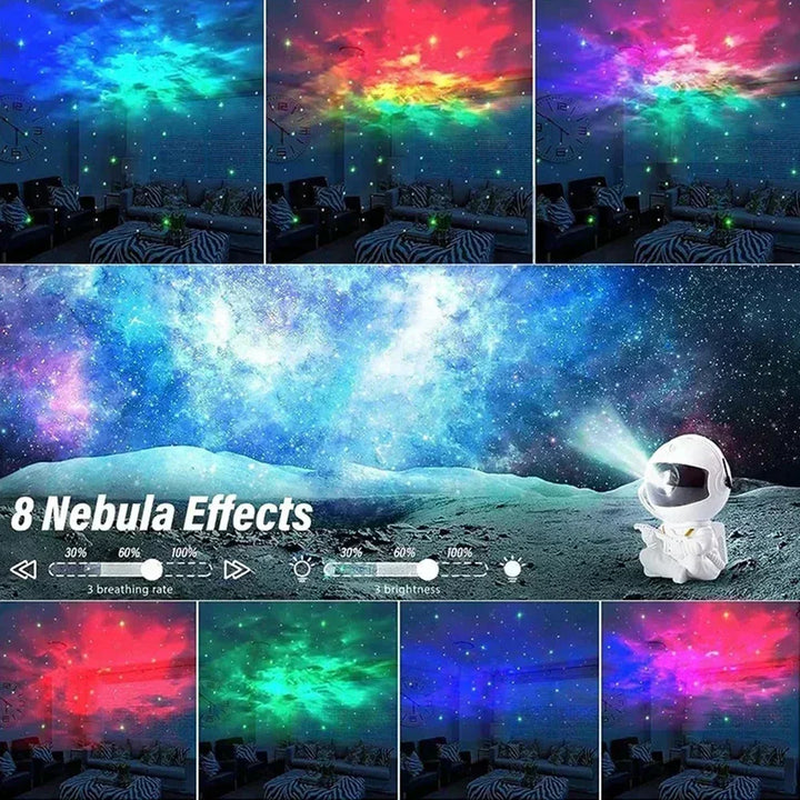 Astronaut Shaped Galaxy Star Projector