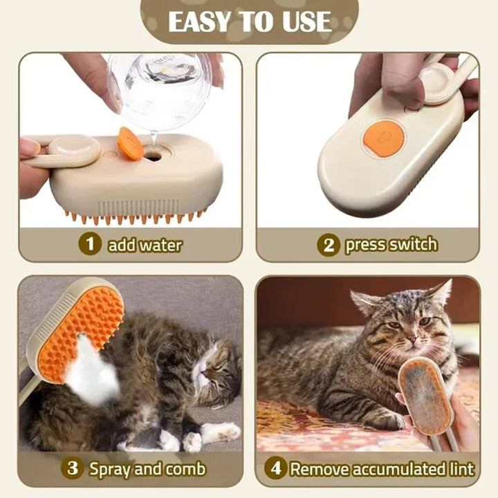 3-in-1 Multifunctional Pet Massage Brush