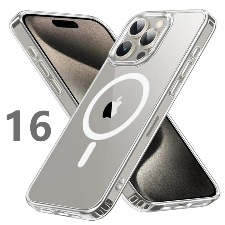 Clear Magnetic iPhone Case 16 Prox Max