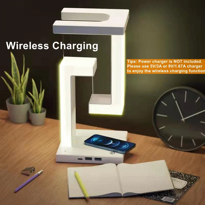 Floating Light with Wireless Charger