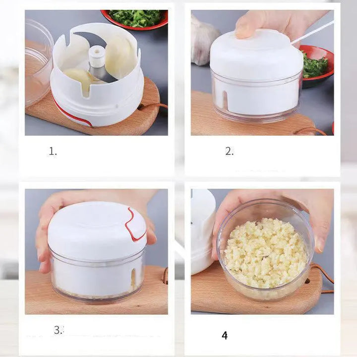 Garlic crusher