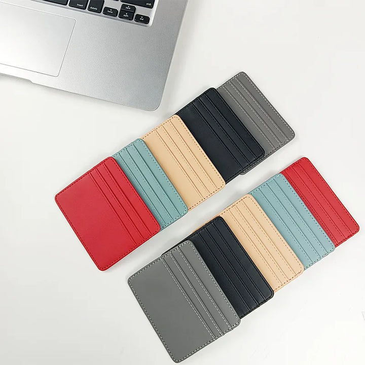 PU Leather Card Holder