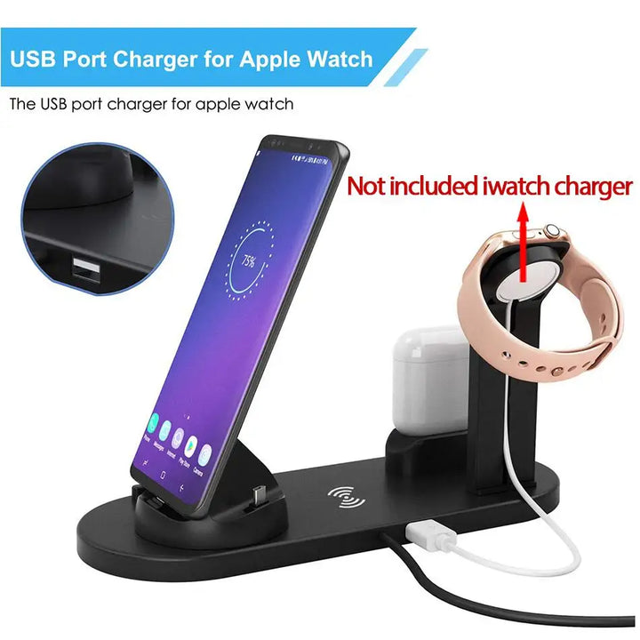 30W 7 in 1 Wireless Charger